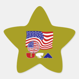 Adesito Estrela Fundo do Ouro da Bola do Soccer do Sinalizador dos