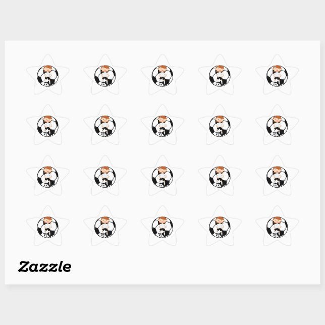 Adesito Estrela Garota 3 e Ball Black and White (Folha)