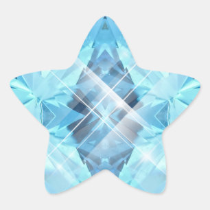 Adesito Estrela Gem Azul