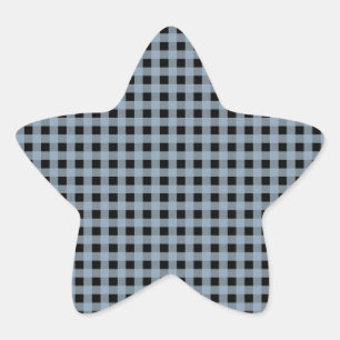Adesito Estrela Gingham Slate and Black