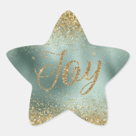 Adesito Estrela Glam Aqua Green Glitter Joy