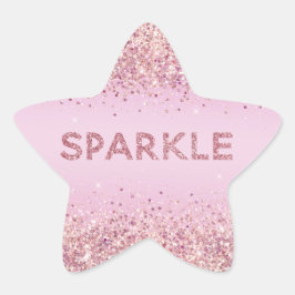 Adesito Estrela Glitzy Rosa Glitzy Sparkle