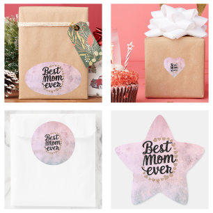 Adesito Estrela Golden Hearts Fonte da Moda Melhor Mãe de Todos os