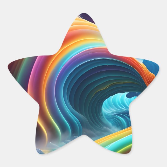 Adesito Estrela Graceful Bright Rainbow Waterfall (Frente)
