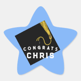 Adesito Estrela Graduação Azul Claro