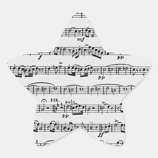 Adesito Estrela Graphic Sheet Music design (Frente)