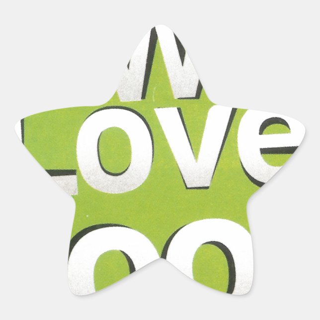 Adesito Estrela Green Grub Club: Nós Heart Comida (Frente)