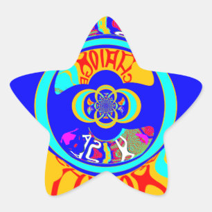 Adesito Estrela Groove psicodélica: Pop Art Abstrato de energia