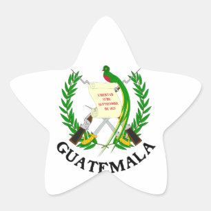 Adesito Estrela GUATEMALA - emblema/pavilhão/casaco de armas/símbo