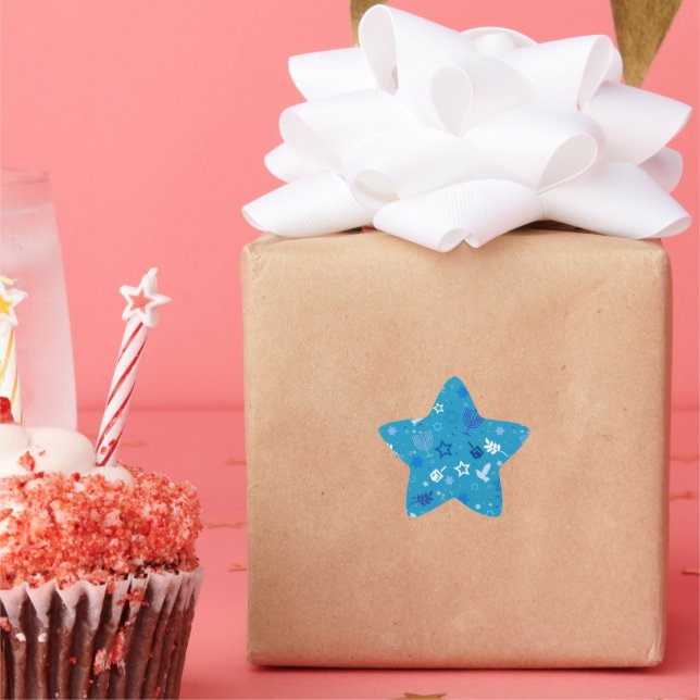 Adesito Estrela Hanukkah Stars Stickers (Festa)