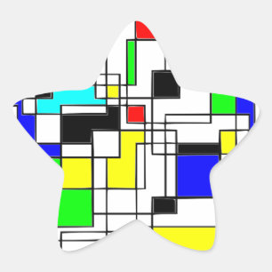 Adesito Estrela Homenagem Aleatória A Mondrian