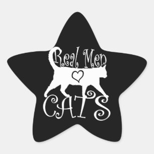 Adesito Estrela Homens de verdade Na moda adoram gatos