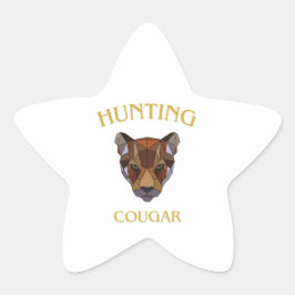 Adesito Estrela hunting cougar sticker