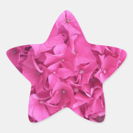 Adesito Estrela Hydrangea Pink Flower Pattern