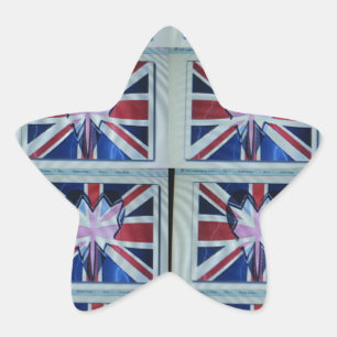 Adesito Estrela I Love England Art Impressão