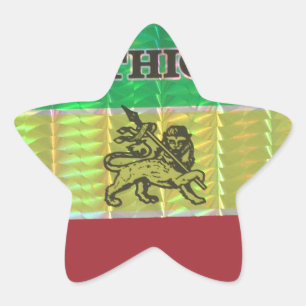 Adesito Estrela I Love Heart Etiópia: Flag Art Motif