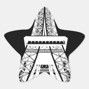 Adesito Estrela Imagem Branca em Torre Eiffel