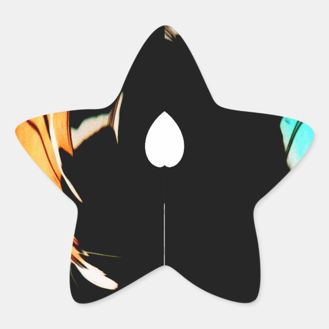 Adesito Estrela Impressão de Arte de Padrão Tradicional Africano (Frente)