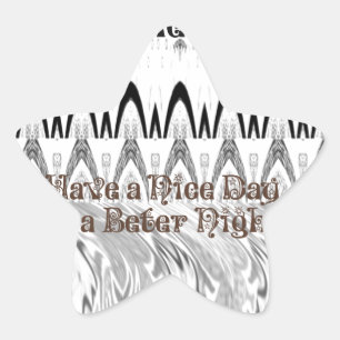 Adesito Estrela Impressão de Arte de Presente de chá de panela