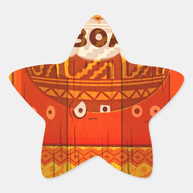 Adesito Estrela Impressão de cores tradicionais africanas ouros (Frente)