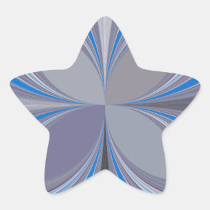 Adesito Estrela Impressão de Textura de Bolinhas de Cinza Azul