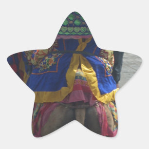Adesito Estrela Impressão/Gráfico Whimsical Camel Art
