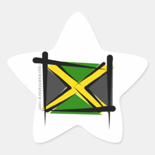 Adesito Estrela Jamaica Brush Flag