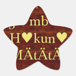 Adesito Estrela jambo Hakuna Matata day Gifts.png