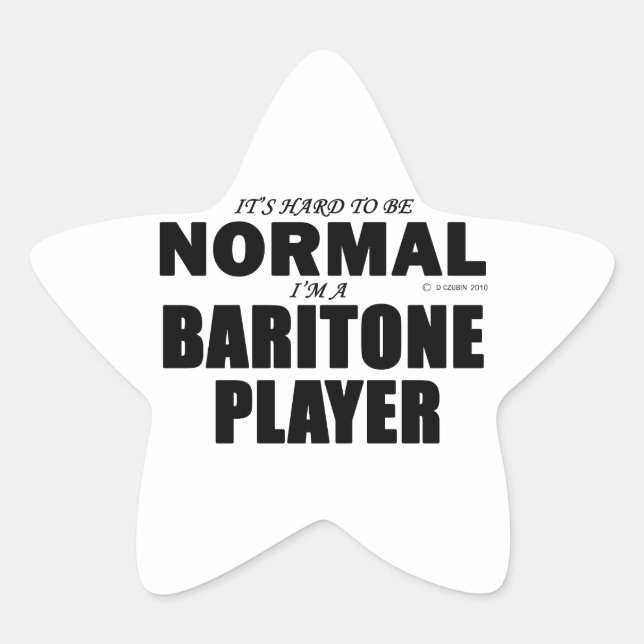 Adesito Estrela Jogador de Baritona Normal (Frente)
