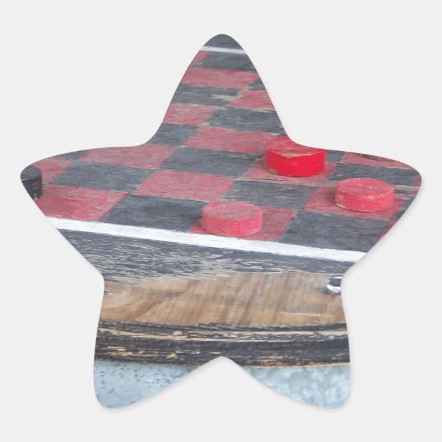 Adesito Estrela Jogo de Verificadores (Frente)