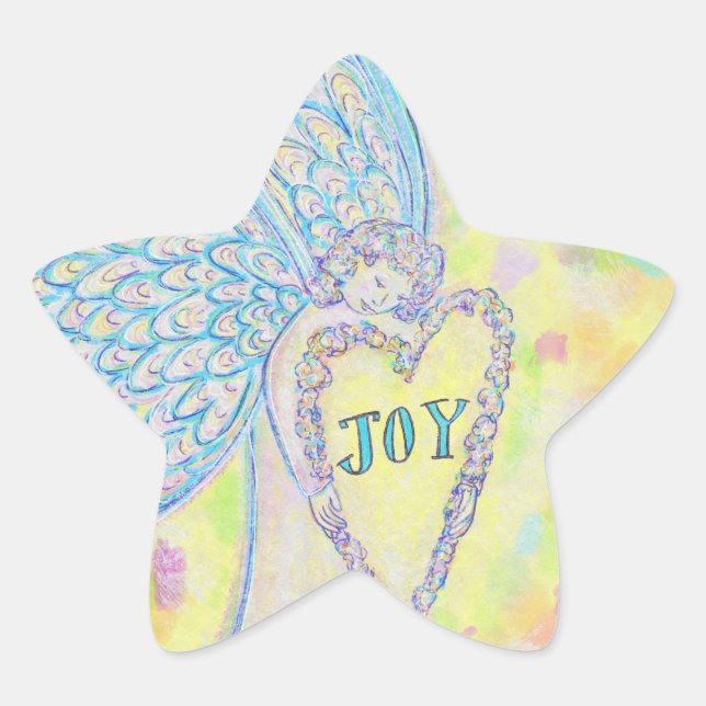 Adesito Estrela Joy Guardian Angel Art Custom Decal Stickers (Frente)