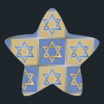Adesito Estrela Judaica Star De David Metal Dourado Azul<br><div class="desc">Você está vendo a coleção de Design Lee Hiller. Roupa,  Ofertas e Coleções Lee Hiller Fotografia ou Coleção de Arte Digital. Você pode ver sua fotografia da Nature em http://HikeOurPlanet.com/ e seguir seu blog de caminhada no Hot Primavera National Park.</div>