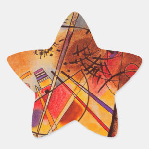 Adesito Estrela Kandinsky Brown Yellow Red Blue
