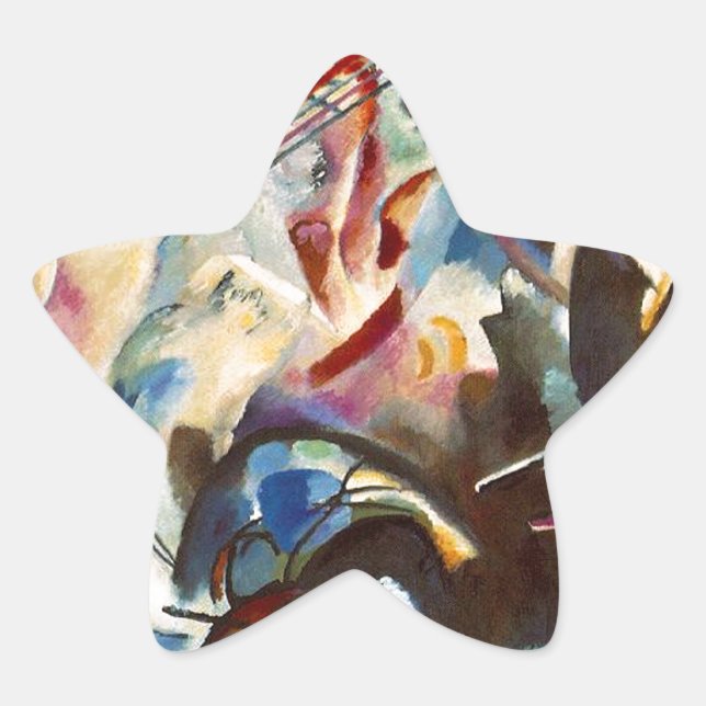 Adesito Estrela Kandinsky Composition VI Abstrato Pintura (Frente)