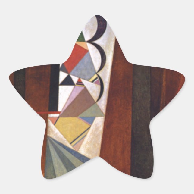 Adesito Estrela Kandinsky Development in Brown Abstrato Painting (Frente)