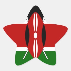 Adesito Estrela Kenya Flag Art - Patriotic & Modern Design