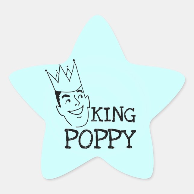 Adesito Estrela King Poppy T-shirts e Gifts (Frente)