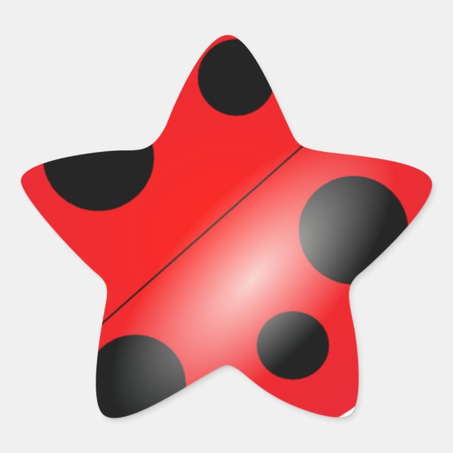 Adesito Estrela Ladybug - Ladybird (Frente)