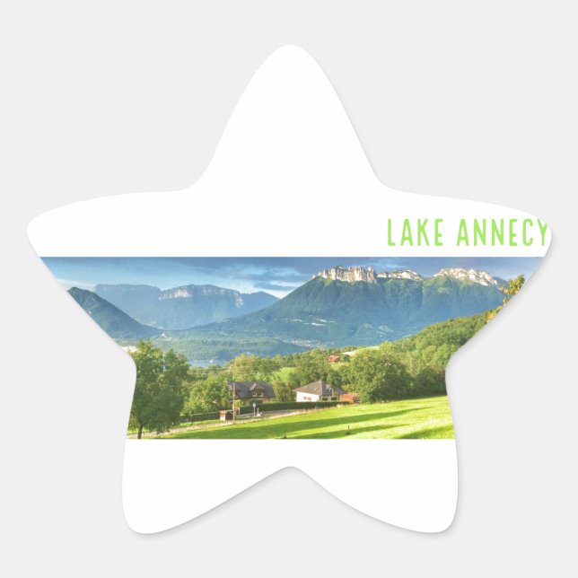 Adesito Estrela Lake Annecy Stickers (estrela) (Frente)