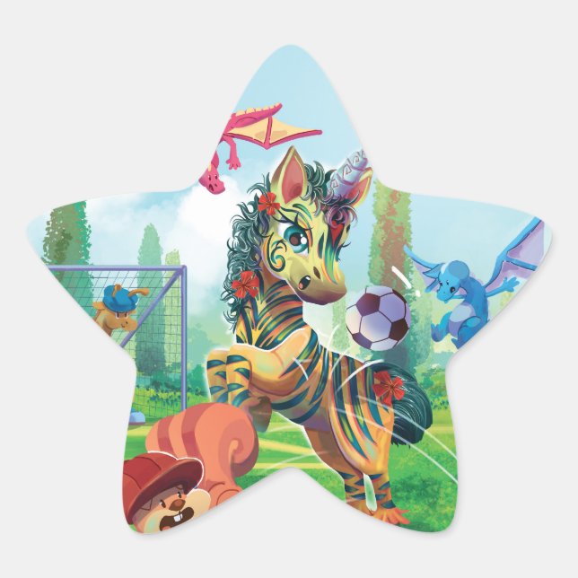 Adesito Estrela LeeNeigh Stickers (Frente)