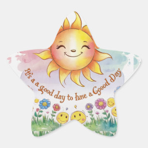 Adesito Estrela Legal Floral Sticker - Trendy Botani para Notebook