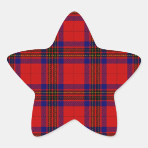 Adesito Estrela Leslie tartan xadrez azul roxa
