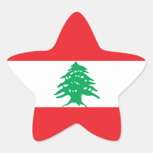 Adesito Estrela Líbano/bandeira libanesa
