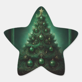 Adesito Estrela Linda árvore de Natal do estilo barroco