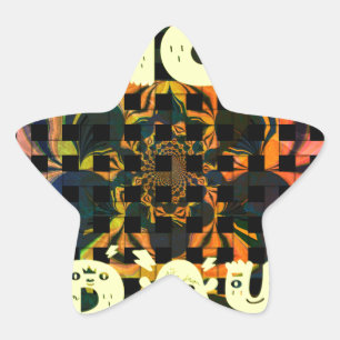 Adesito Estrela Linda e adorável ter um vetor de Impressão de text