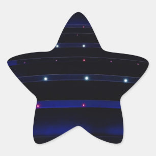 Adesito Estrela Listras claras azuis bonito