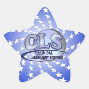 Adesito Estrela LOGOTIPO Azul CLS - CIENTISTA DO LABORATÓRIO CLÍNI