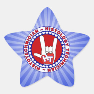 ADESITO ESTRELA LOGOTIPO DO AMOR DA TECNOLOGIA DE HISTOLOGIA HT HI