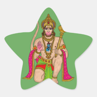 Adesito Estrela Lord Hanuman Sticker