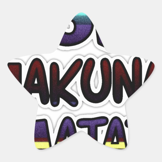 Adesito Estrela Love Hakuna Matata Gifts (Frente)